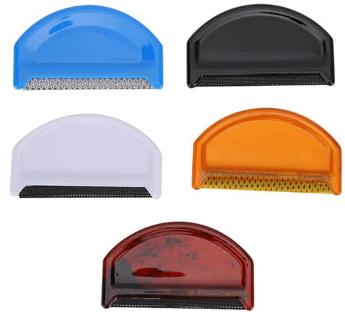 Baxnore 5PCS Fabric Shaver Set, Portable Lint Remover & Mini Cashmere Comb, Sweater Shaver & Pilling Comb for Clothes, Hair Ball Trimmer for Travel & Laundry