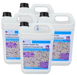 GRC - Desactivador de superficie - Hormigón desactivado 2 a 4 mm, 20 L