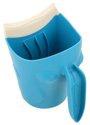 PACKOVE Gobelet De Rinçage Pour Bain Garçon Fille Distributeur Eau Pour Cheveux Jouet De Bain Motif Grenouille Récipient à Eau Léger Et Facile à Nettoyer