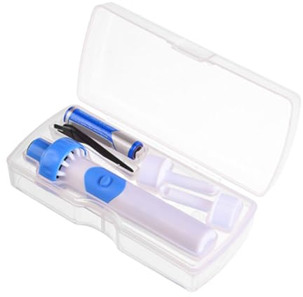 GALPADA Pulitore Elettrico per Cerume Cucchiaio in Silicone Riutilizzabile, Kit per Rimozione del Cerume Sicuro per Adulti e Ragazzo Ragazza, Dispositivo Automatico per Pulizia Auricolare
