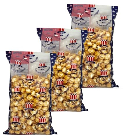 Lot 3x Popcorn caramélisé - Paquet 200g