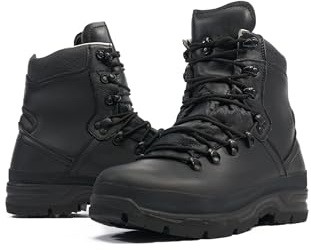 Brandit BundeSWEHR BERGSTIEFEL NY BW Bergsskor Utomhus STIEFE Armé skor, svart, 47 EU