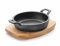 LACOR 25873 Cacerola con base magma, Negro, 18 cm