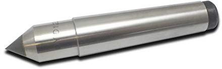 Oudtinx 1pc Lathes MT2# 60 Degree Point Morse Taper Lathes Dead Center | Hard Alloy