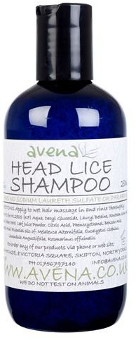 Head Lice Shampoo 250ml - SLS & paraben Free Remedies