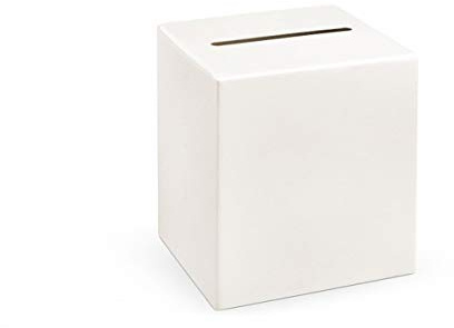 PartyDeco Geldbox für Hochzeitskarten Geschenkebox Hochzeitsfeier Zubehör (Ecru)