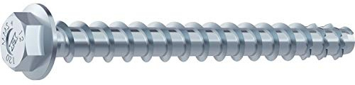 HECO Multi-Monti plus Schraubanker 16x120 mm mit Sechskantkopf und Scheibe verzinkt/ 1 Packung = 50 Stück