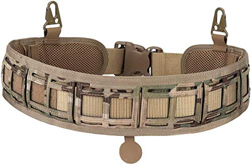 Koyheng Regolabile Cintura Tattica Imbottita per pattuglia, per riprese di Caccia CS Airsoft