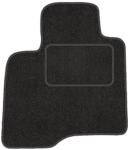 Fahrer Fußmatte Velours Fahrerseite Fahrermatte für FIAT Panda III (ab 2012) - 1-teilig - Passgenau