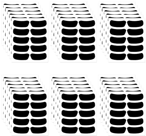 180 Pairs Sports Eye Black Stickers for Kids Eye Football Stickers