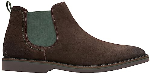 Clarks Herr Atticus Lt Top ankelboots, Brun mocka, 46 EU