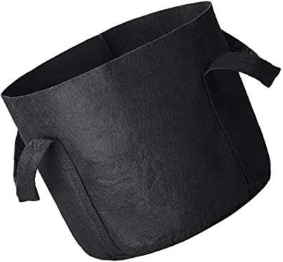 Supvox 6 Stück Filz Pflanzbeutel 40x30 cm Schwarz für Hauspflanzen