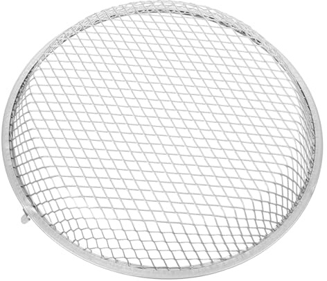 Milisten Reptile Heat Lamp Cover 8.46 Inch Anti-Scald Mesh Guard for Terrarium Heating Lamp Protection Easy Installation Durable Reptile Box Accessory