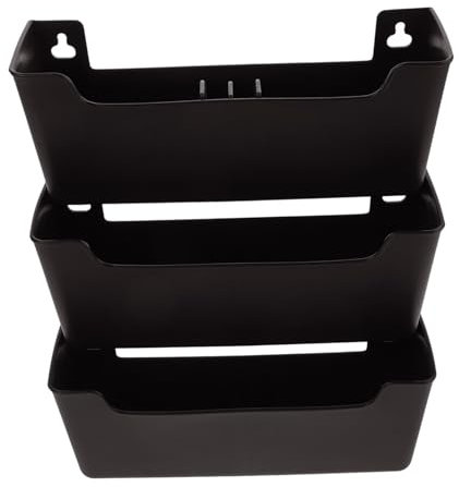 NUOBESTY Dokumenten-organizer Aus Hochwertigem Material Wand-aktenständer Für Büro Platzsparender Wand-dokumentenhalter Mail-halter Für Wandmontage Zeitschriftenständer Zum Ordnen Von