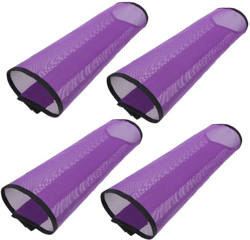 SEWOART 4stücke Atmungsaktive Mesh- Für Pferdebeine Schützende Gamaschen Für Outdoor-aktivitäten Wiederverwendbar Effektiver Fliegenschutz