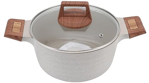 Kochtopf, Dampfgarer, Edelstahl, zum Kochen, Doppel-Suppentopf, Dampfgarer, Fischdämpfer mit Glasdeckel, Dampftopf, Kochgeschirr, Dampfgarer für Gemüse, Meeresfrüchte, Suppen/24 cm + Dampfko