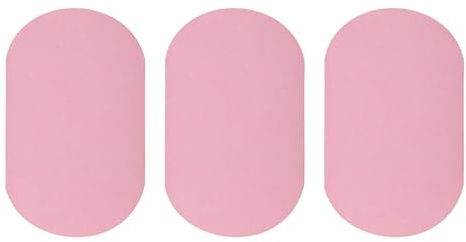 QUARKZMAN 3pz Toppe Termoadesive, Toppa Velluto Per Gomiti E Ginocchia, Per Riparazione Tessuti Abbigliamento Maglioni Pantaloni Camicie, 7x4 Rosa Chiaro