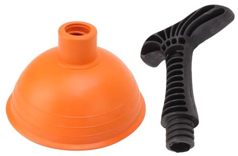 Culnflun Mini Plunger Powerful Slip Proof Handle Efficient Small Drain Plunger for Toilet Bathtub Sink (Tipo 3)