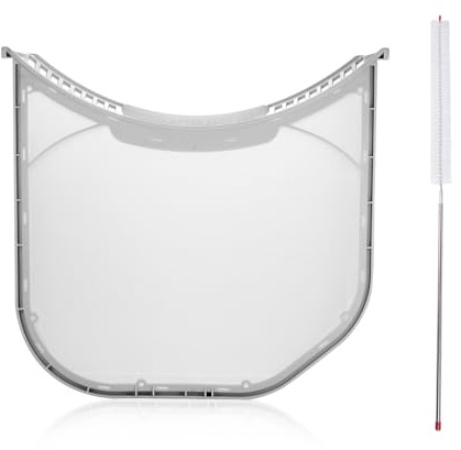 ADQ56656401 Replacement part for dryer wool filter screen, suitable for LG and Kenmore dryers, equipped with 1 dryer vent wool cleaning brush.