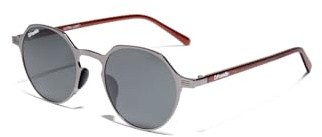 D.Franklin - Unisex-solglasögon med UV-skyddsglas - Polariserad - Modell ultra-light-s-round