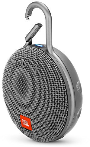 JBL Clip 3 Portable Waterproof Wireless Bluetooth Speaker - Gray