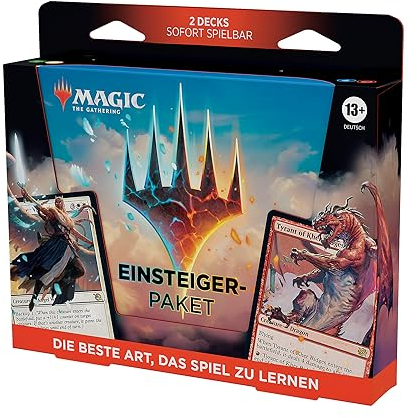 Magic: The Gathering Einsteigerpaket 2023 – Spielen lernen mit 2 spielfertigen Decks + 2 Codes, um online zu spielen (Fantasy-Kartenspiel für 2 Spieler) (Deutsche Version)