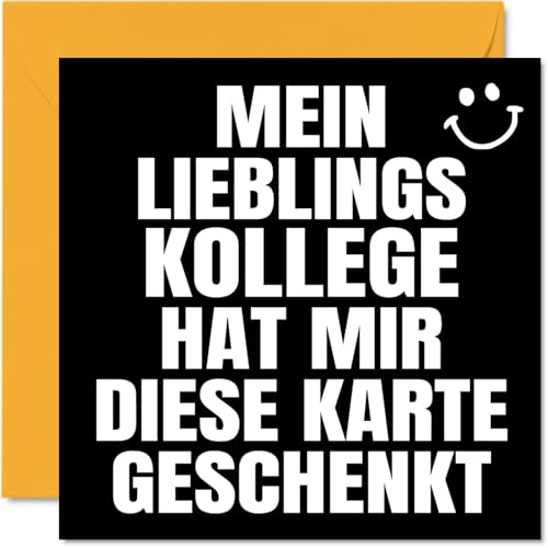 Stuff4 Lustige Geburtstagskarten für Kollege Kollegin Männer | Meine Lieblings