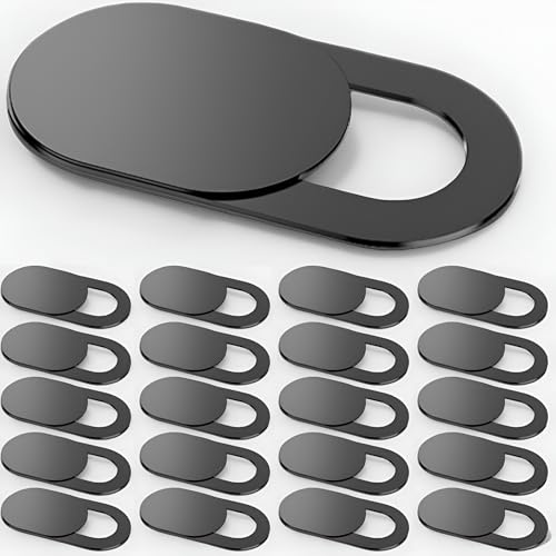 BIGMIX® 20x Tapas Webcam | Universales, Fáciles de instalar y de usar, Discretas y Reutilizables
