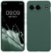 kwmobile Handyhülle kompatibel mit OnePlus Nord 4 5G Hülle - Handy Case aus weichem Silikon in Tannengrün