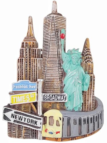 New York USA Tourist Souvenir 3D Kühlschrankmagnete Kühlschrankdekoration Magnet