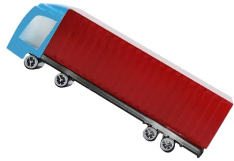 KONTONTY Plastic Car Model Toy Truck Truck Design Mini Construction Vehicle for Boys Inertia Drive Smooth Surface