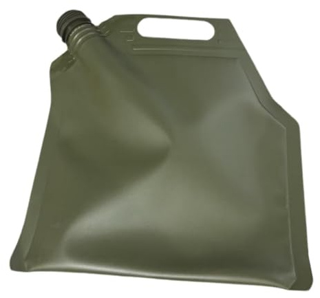 predolo Serbatoio Carburante Contenitore Emergenza Benzina Olio Bladder TPU con Manico Durevole Salvaspazio Adatto per Auto Nautica Esterno, 5 litri
