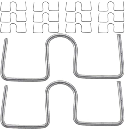 Beavorty 40 Pinzas para Esparcir Ramas de Árboles Frutales, Herramienta Ajustable de Alambre Galvanizado para Jardinería, Soporte Resistente y Flexible para Doblar Ramas