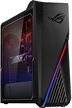 ROG Strix GA15DK Gaming Desktop PC, AMD Ryzen 7 5800X, GeForce RTX 3070, 16GB DDR4 RAM, 512GB SSD + 1TB HDD, Wi-Fi 5, Windows 10 Home, GA15DK-AS776