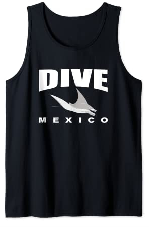 Tauchen Sie Mexiko, Tauchen in Mexiko mit Manta Rays Tank Top