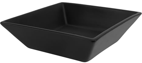 ML-Design Waschbecken aus Keramik in Schwarz matt 41x41x12 cm Quadratisch, Moderne Aufsatzwaschbecken, Design Waschtisch Aufsatz-Waschschale Waschplatz Handwaschbecken, für das Badezimmer und Gäste-WC