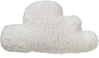 VERTBAUDET Kissen Wolke aus Sherpa, für Kinder, abnehmbarer Bezug, Ecru, TU