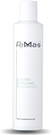 FemMas Pure Ultra Volume Shampoo | 200ml | Volumen Shampoo für mehr Fülle und Volumen | bis zu 25% mehr Fülle | Nachhaltig, Vegan & Tierversuchsfrei