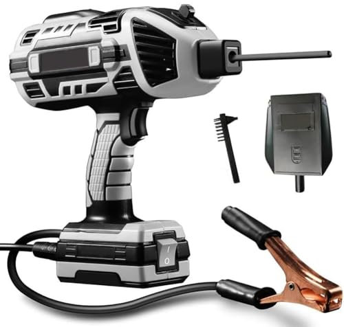 Welding Machine Handheld - Stick Welder Kit with Toolbox - 6 Variable Current Adjustment - Standing Welder for 2.5-3.2mm - Amazon's Top Choice
