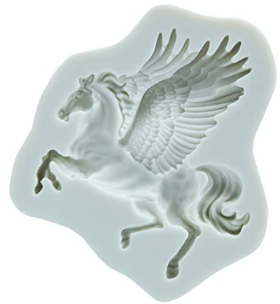 Schokoladenformen in Form eines fliegenden Pferdes, Kuchenformen, Fondantformen, Backzubehör, Backzubehör für Kuchendekoration