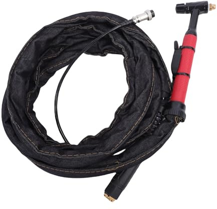 Aramox Kit de Soplete de Soldadura, Soplete de de Argón Enfriado de Latón 150 con Manguera de 5 M para Máquinas de Soldar WS 200 y 250