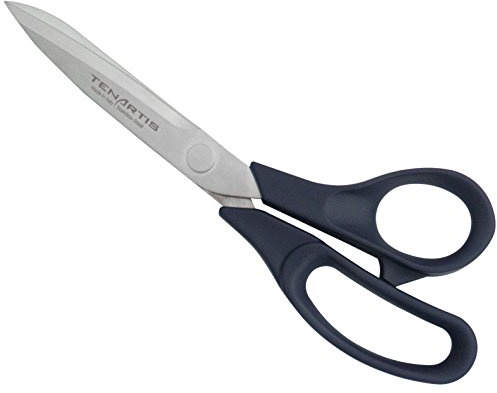 Forbici da Sarta 21 cm in Acciaio Inox con Impugnatura Ergonomica e Custodia in PVC - Tenartis 554 Made in Italy