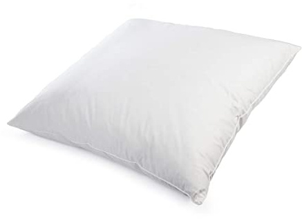 H&F Heimtextilien Premium Qualität | Kopfkissen 80x80 cm | Füllung: 1500 Gramm Federn, Gänsefedern | 100% Natur Kissen | Bezug: 100% Baumwolle | Federkissen 80 x 80 cm | Oeko-TEX Zertifiziert