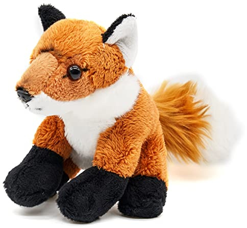 Uni-Toys - Fuchs Plushie - 13 cm (Höhe) - Plüsch-Waldtier - Plüschtier, Kuscheltier