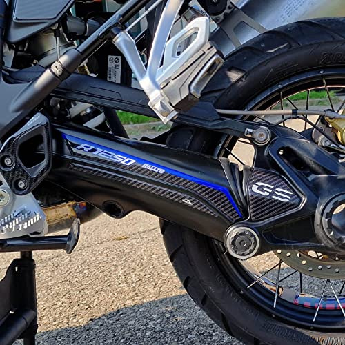 Resin Bike Motorcycle 3D Stickers Compatible with BMW R 1250 GS GS Adventure Rallye 2021-2024. Swingarm Gimbal Protection from Bumps and Scratches. Resin Stickers - Gadget Moto