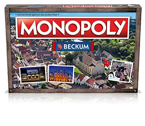 Monopoly - Beckum Gesellschaftsspiel Brettspiel Spiel Cityedition