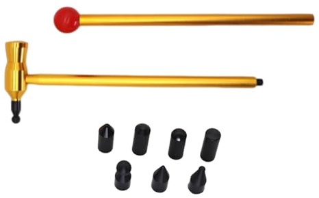 Marteau de débosselage | Kit d'outils d'extraction de bosses, outils de réparation avec têtes de robinet pour dommages extérieurs, bosses mineures et bosses profondes