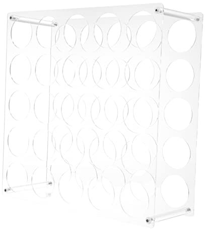 DIYEAH Vinyl-rollenhalter Aus Acryl Praktischer Aufbewahrungsständer Für Bastelraum Effizientes Lagerregal Für Mehrere Vinylrollen Gleichzeitig