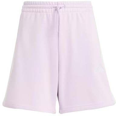 adidas Dziewczynki ESSENTIALS 3 STRIPES SHORTS, ice lavender/white, 11-12 Years