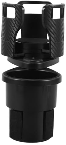 Cabilock Extension Porte-gobelets Voiture Rotatif Double pour Bouteilles Mugs Et Plateau Alimentaire Accessoires Auto Pratiques